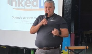 Palestra sobre uso do LinkedIn marca Almoço Empresarial da ACIUBÁ em Ubá