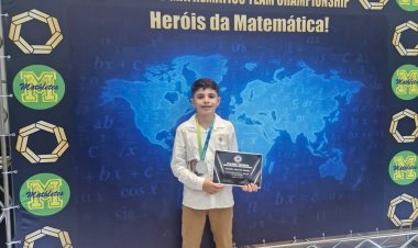 Estudante ubaense conquista prêmios em Olimpíada Internacional de Matemática