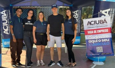 ACIUBÁ participa de ação do Agosto Lilás em Ubá