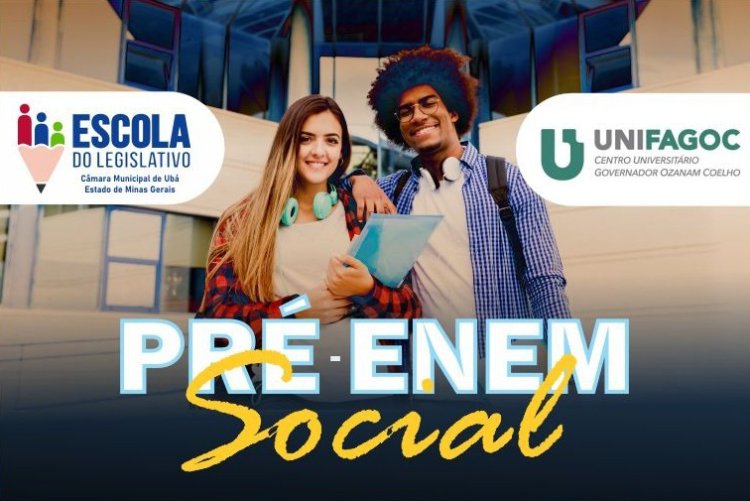 Inscrições abertas para o Pré-Enem Social 2025