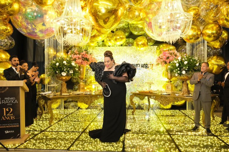 Noite memorável: PRÊMIO RAYKA 2025 é sinônimo de luxo e sucesso