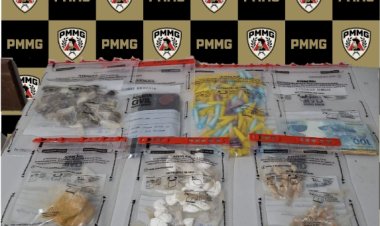 Polícia Militar prende autor por tráfico de drogas no bairro Talma em Ubá