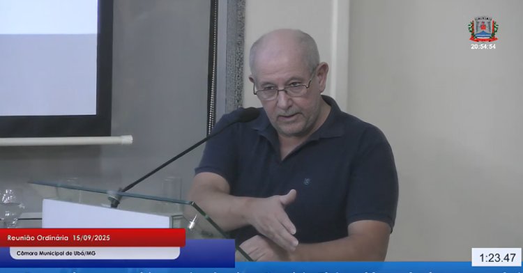 Tribuna Livre: Eduardo Pereira critica inconsistências no projeto do Código Tributário Municipal