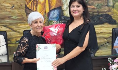 Maria José de Andrade Silveira é homenageada com Diploma Mulher 2026 em Ubá