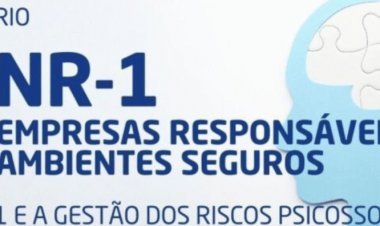 FIEMG Regional ZM leva seminário sobre NR-1 e saúde mental no trabalho para Ubá