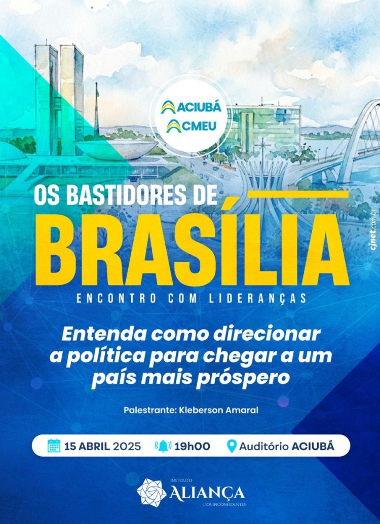 Encontro com Lideranças em Ubá propõe debate sobre os bastidores de Brasília e seus impactos no dia a dia