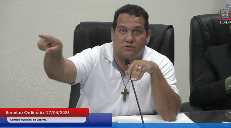 Vereador André Alves denuncia precariedade em serviços sociais e cobra ações do Executivo em Ubá